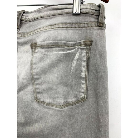 Frame Women Denim Jeans Size 31 Gray Le Garcon Skinny  Stretch Low Rise Button - Picture 5 of 9